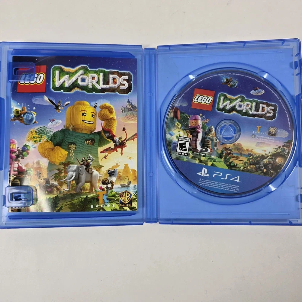 LEGO Worlds (Sony PlayStation 4, 2017) CIB Complete In Box